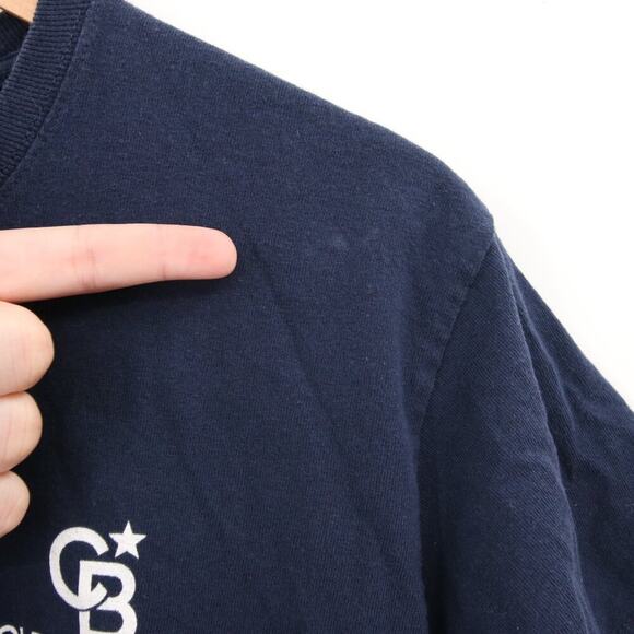 Coldwell Banker T-Shirt Navy Blue Logo Crewneck Short Sleeve Realtor Real Estate - Picture 13 of 15
